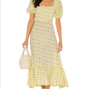 faithfull the brand gabriela midi dress